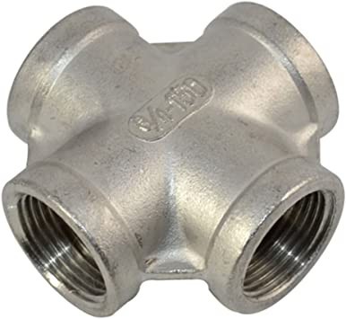 Stainless Steel Pipe Fittings Thread Round End Caps